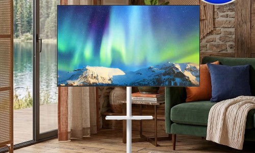 삼성 55인치 UHD 4K TV 거실 인테리어를 완성하다