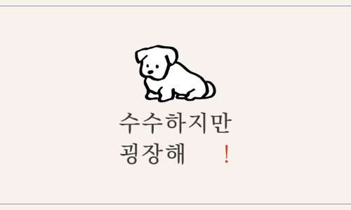 수수하지만굉장해 이미지