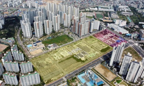 용현·학익 2-2블록 인하대역(2구역) 도시개발사업 이미지