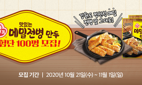 메밀만두 이미지