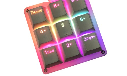 25.54US $ 5% OFF|9 Keys Macro Programmable RGB Backlight Mechanical Keyboard Electric Contest Game PC Laptop MAC WIN Outemu Switch Gaming Keypad|Keyboards| - AliExpress