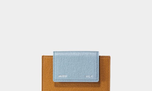 [프리오더]HLK 세미 플립 카드지갑/Sami Flip Card Wallet [카멜블루] : 할리케이