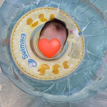 스위마바 아기수영장, 아기 목튜브: 내돈내산 첫수영 꿀팁