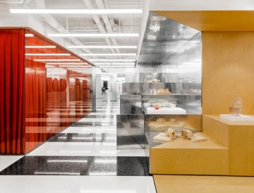 [사무공간]베이징에 오픈한 아연강판으로 날카롭고 시원한 느낌을 준 CLOU Architects 사무실 인테리어 디자인