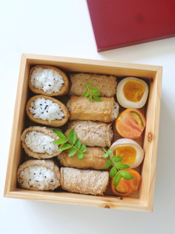 유부초밥 맛있게 만드는 법 유부조림 일본 요리 유부초밥 도시락
