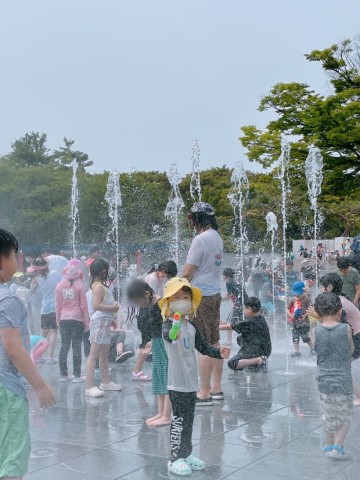 아이와 가볼만한곳 추천! 무료 서울 물놀이장, 목동 파리공원 바닥분수 물놀이 다녀왔어요