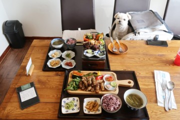 인천 애견동반 식당, 강화도 농가의 식탁 다녀왔어요
