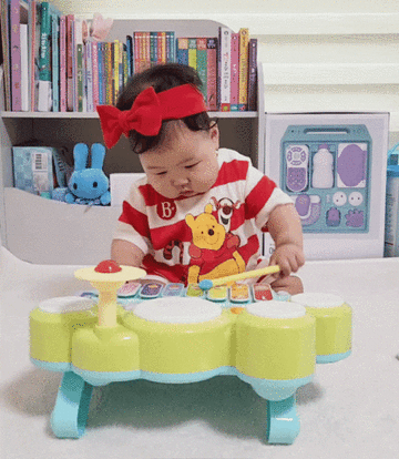 8개월 아기 장난감 블루래빗 멀티악기놀이 핫한 육아템