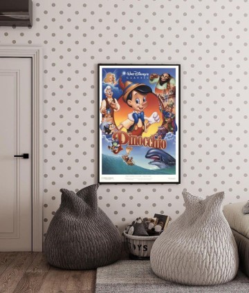 아이방 인테리어 팁, 상상력을 자극하는 디즈니 포스터 액자