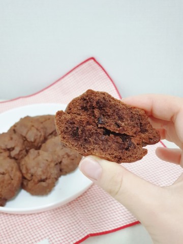 중력분 초코쿠키 만들기 촉촉한 초코칩쿠키 만드는법 간단한 아이간식 레시피 초보홈베이킹