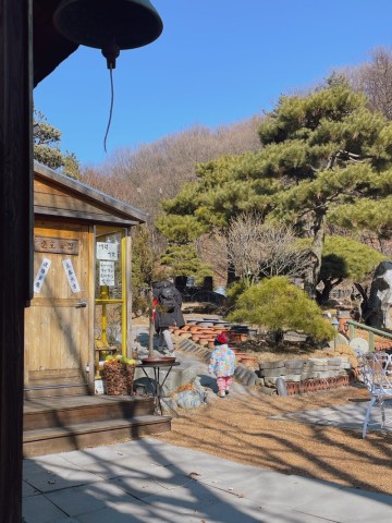 용인 아기랑갈만한곳 추천 : 먹고 뛰어놀 수 있는 정원이 있는 식당 예송원 테이블