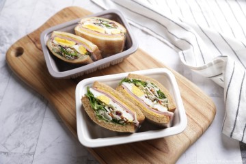 햄에그샌드위치 만드는법 식빵 야채 샌드위치 재료
