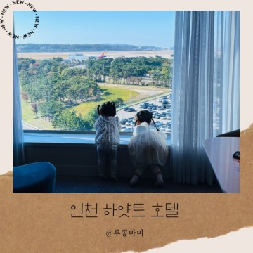 겨울 인천 하얏트 호텔 18개월 아기. 5살 생일파티  (유아수영장. 조식. 룸서비스) 유아 텐트 후기