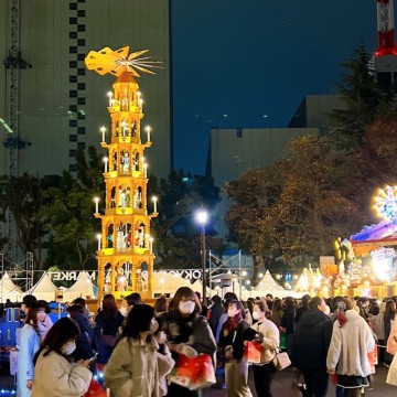 일본 겨울 여행 추천지 : 12월 1월 2월 가볼만한곳 - 히비야 공원 도쿄 크리스마스 마켓 , 마루노우치 일루미네이션