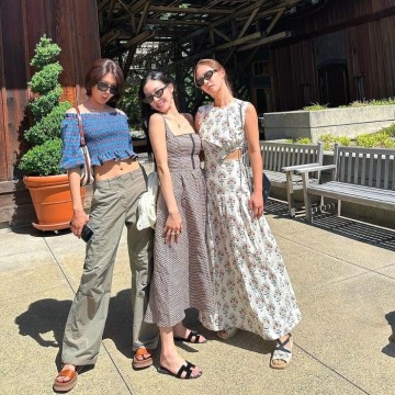소녀시대 티파니 수영 유리 미국여행 바캉스룩 패션정보