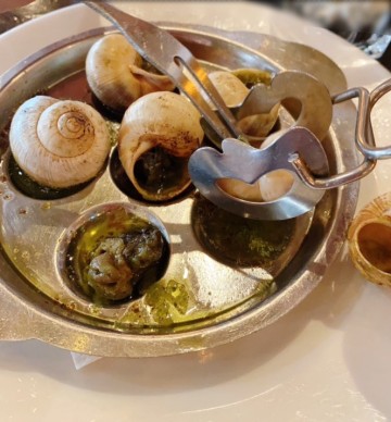 프랑스 달팽이요리 이름 카르티에 라탱 지구 에스카르고 먹는 법 동영상