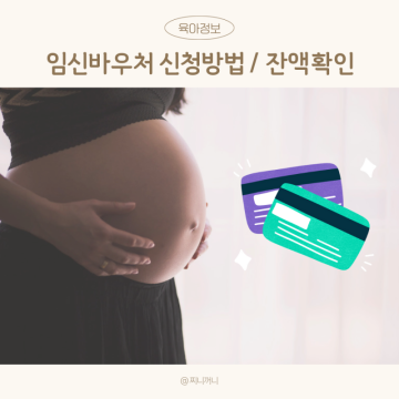 국민행복카드 임신바우처 신청방법 서류 잔액확인(삼성,롯데카드)