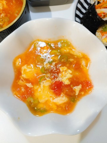 토마토달걀탕 토마토계란탕 만드는법 아침죽 간단한 아침메뉴