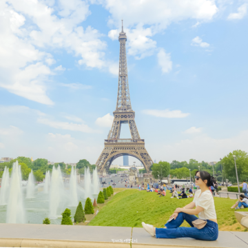 프랑스 파리여행 트로카데로 광장 에펠탑 야경 사진명소 포토존