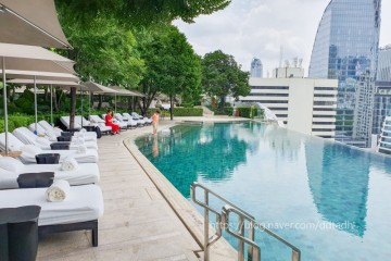 태국 여행 파크하얏트 방콕 호텔 조식 수영장 디럭스 코너 킹 3박 후기