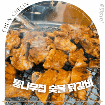 강원도 춘천 맛집 통나무집 닭갈비 2호점 분점 숯불닭갈비 먹은 후기