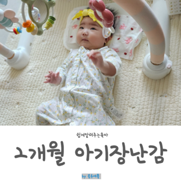2개월 3개월 아기 장난감 흑백모빌 vs 타이니모빌 vs 아기체육관 사용시기