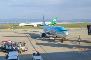 오사카 여행 간사이 국제 공항 휴대 위탁 수하물 반입금지 물품 / 대한항공 737-8 이용 후기