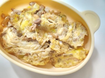아기 닭고기 덮밥 닭다리살 요리 오야꼬동 레시피