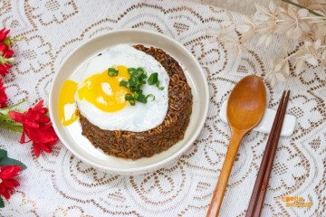 짜파게티 볶음밥 컵라면 컵밥 매콤한 사천 짜파게티 라면밥 레시피 만드는법