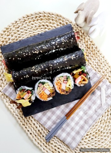 김발 없이 김밥 맛있게 싸는 방법, 냉털요리 김밥 레시피