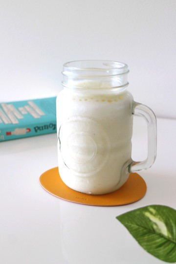 바나나우유 만들기 간단한 건강음료 바나나 갈아먹기 아이들 영양간식 추천