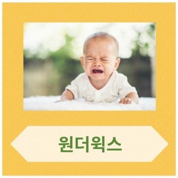 신생아 원더윅스 기간 (4개월,6개월,8개월) 증상 이유있는 울음