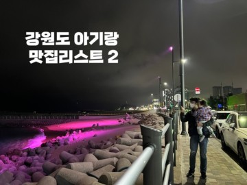 속초 아기랑 맛집 리스트 : 홍천 장원막국수 & 속초 대게마을 내돈내산 후기