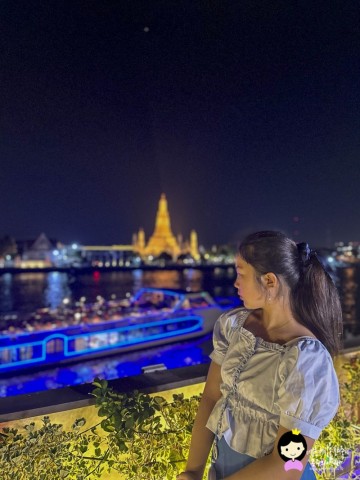 태국 방콕 맛집 촘아룬 예약방법 왓아룬(새벽사원)야경 뷰 루프탑 자리 후기