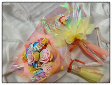 킨더조이 꽃다발 학예회 어린이집 졸업 선물 꽃 만들기