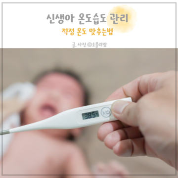 아기 온도 신생아방 온도 적정 실내 온습도 관리하기