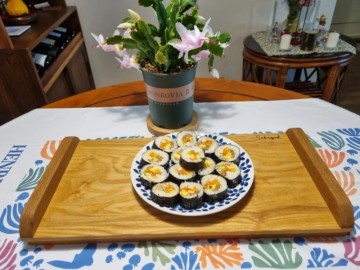 당근 계란 김밥 만들기