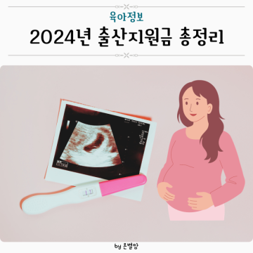 2024년 출산지원금 임산부 지원 혜택 총정리