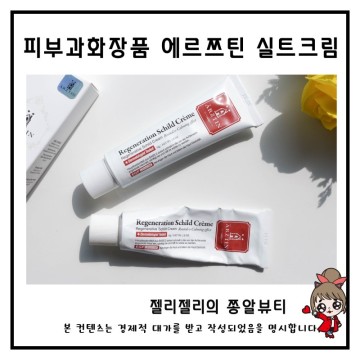 에르쯔틴 성수팝업 스토어에서 만난 피부과화장품 재생크림 추천