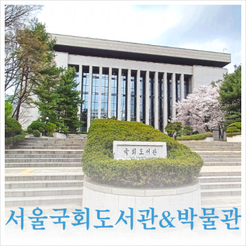 서울 영등포 시원한 곳 국회도서관 폭포&국회박물관 관람