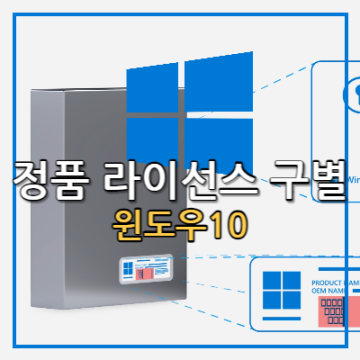 윈도우10 홈, 윈도우10 프로 FPP DSP ESD OEM 구매