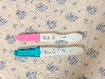 임신테스트기 사용시기 얼리 임테기 사용법 정확도 희미한 두줄 얼리체크