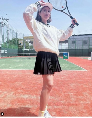 -11kg 신봉선 몸매관리 테니스 여자 다이어트 운동 추천