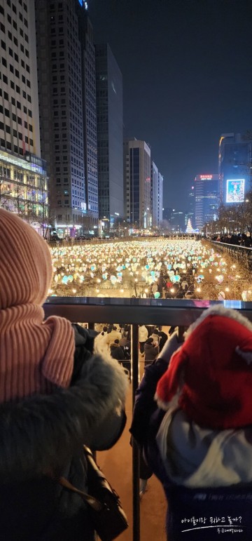 서울 광화문광장 마켓 불빛축제와 청계천 빛초롱 축제 코스와 주차정보