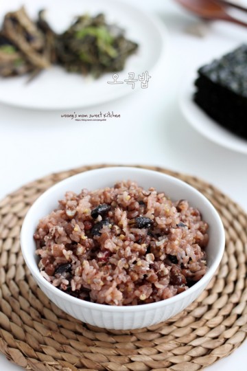 정월대보름 오곡밥 만드는 법 팥삶는법 오곡밥재료 전기밥솥 팥찰밥 만들기