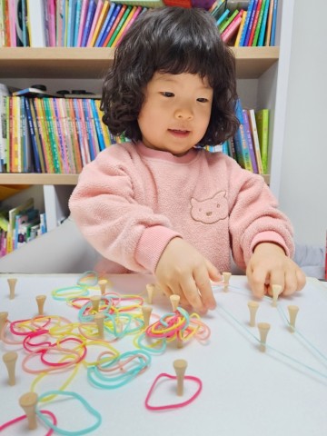 4세 소근육 발달 장난감 다이소 엄마표 놀이