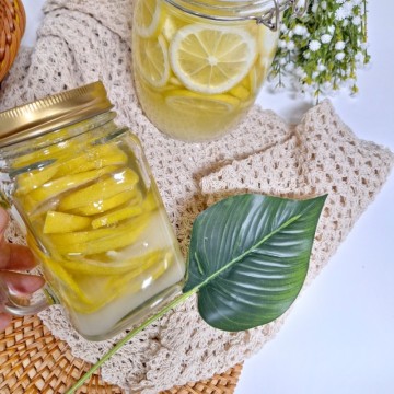 레몬청 담는법 수제과일청 레몬청 만들기 열탕냄비 병소독 레몬청 레시피 쓴맛제거 만드는법