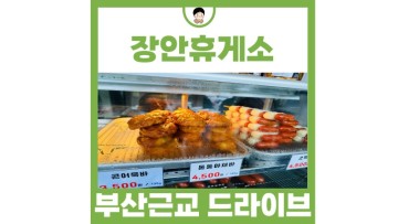 부산근교 가볼만한곳 기장 드라이브 동해고속도로 장안휴게소 맛집