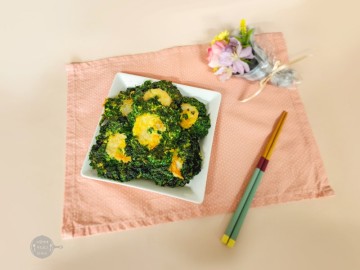 새우 파래전 만드는법 칵테일새우 요리 해동 새우전 계란전 겨울 음식 밑반찬