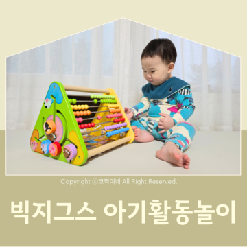 돌아기 선물, 웅진책방 원목 교구빅지그스 아기 활동놀이센터 추천
